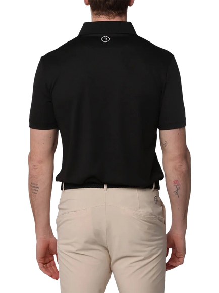 REFLO Bohai Short Sleeve Polo Shirt, Black - view 2, Black