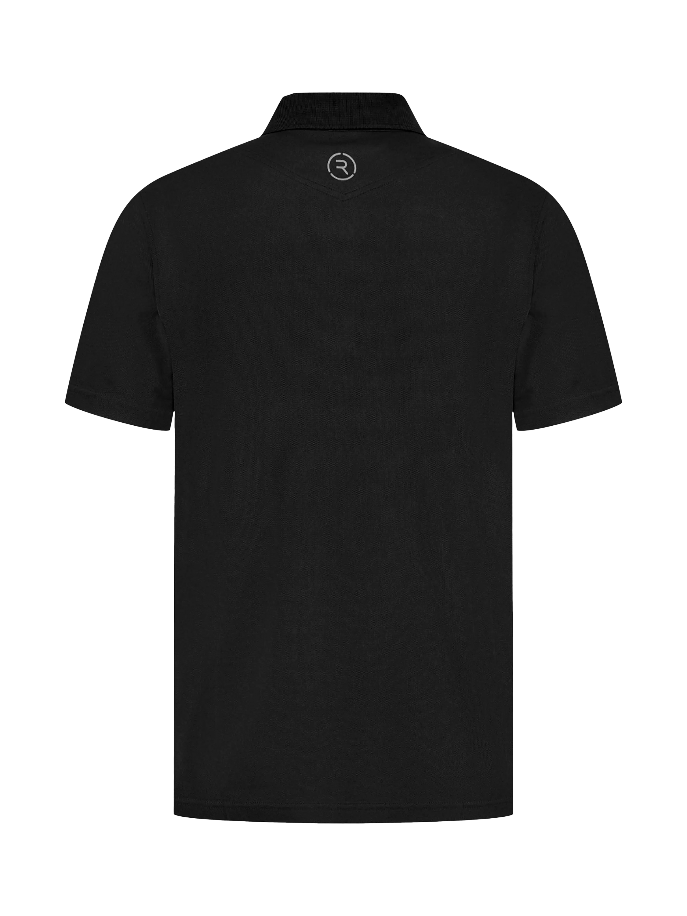 Product image 4 of 6, which shows REFLO Bohai Short Sleeve Polo Shirt, Black, XS