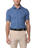 REFLO Yamuna Short Sleeve Polo Shirt, Coronet Blue