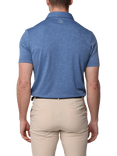 REFLO Yamuna Short Sleeve Polo Shirt, Coronet Blue