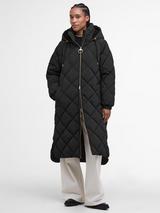 Barbour Kirkton Puffer Jacket, Blck/Classic Trtn