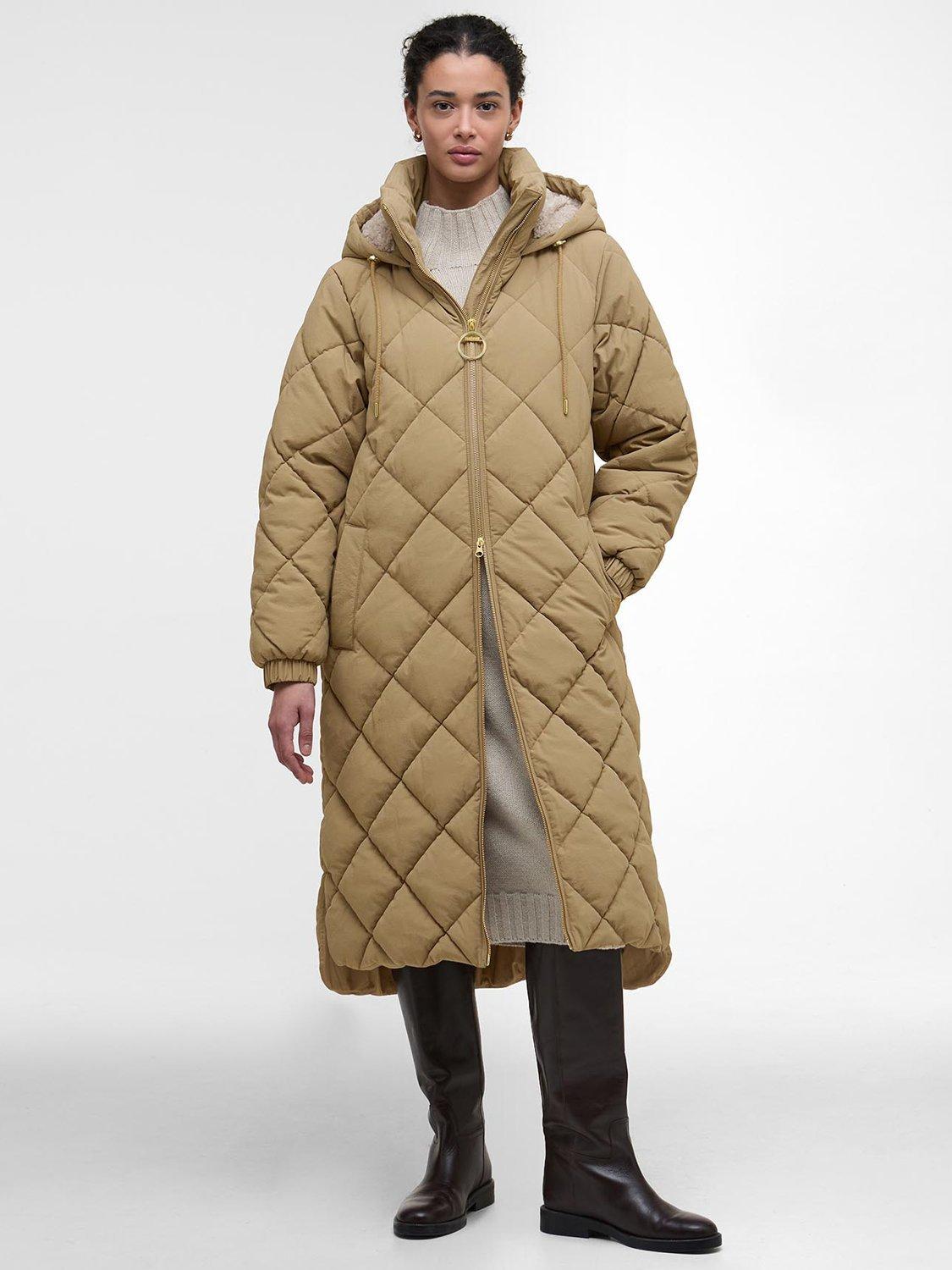 Barbour Kirkton Puffer Jacket, Militarybrn/Ancient