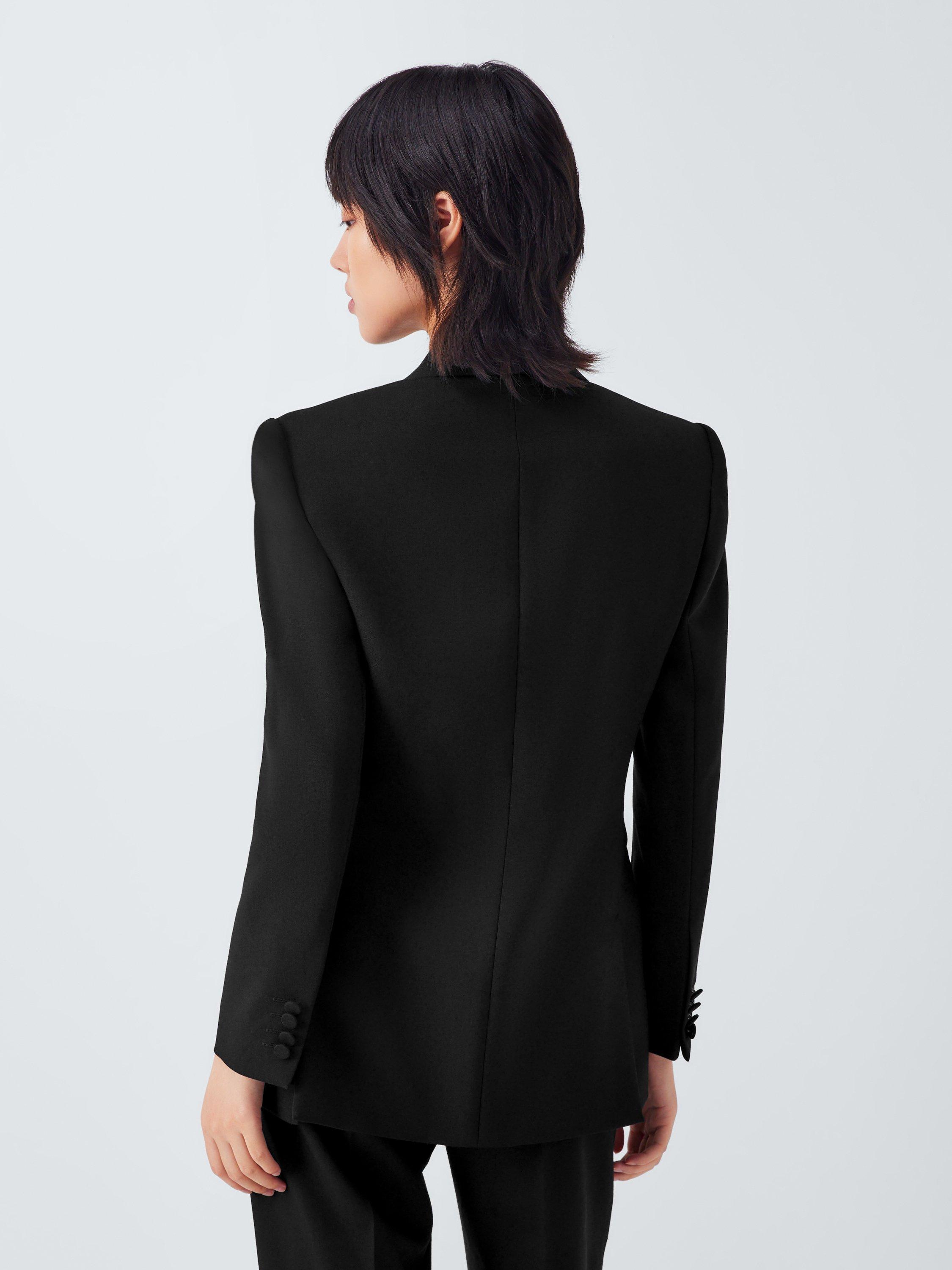 Product image 2 of 6, which shows Weekend MaxMara Brigida Single Breasted Jacket, Black, 18