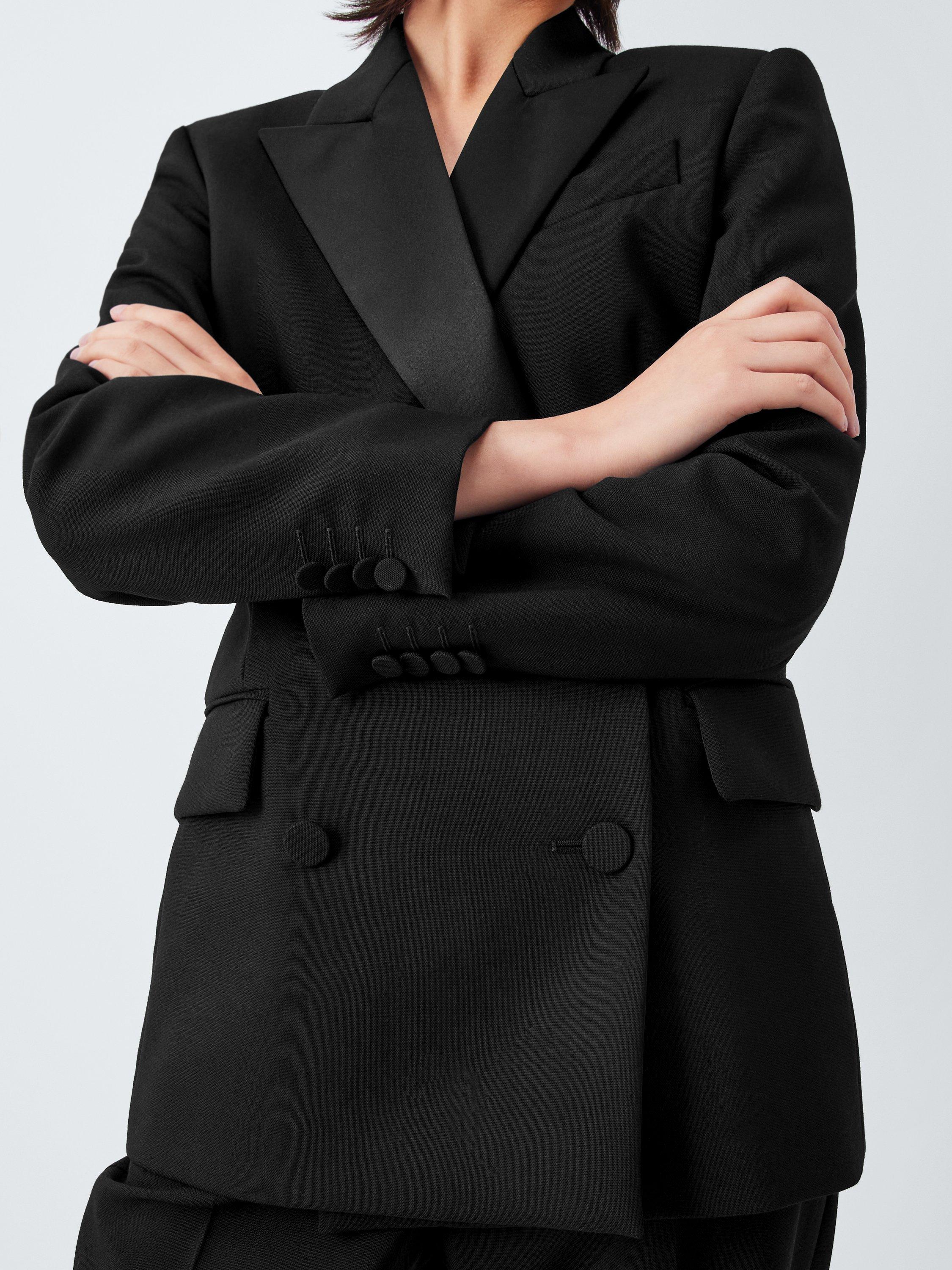 Product image 6 of 6, which shows Weekend MaxMara Brigida Single Breasted Jacket, Black, 18