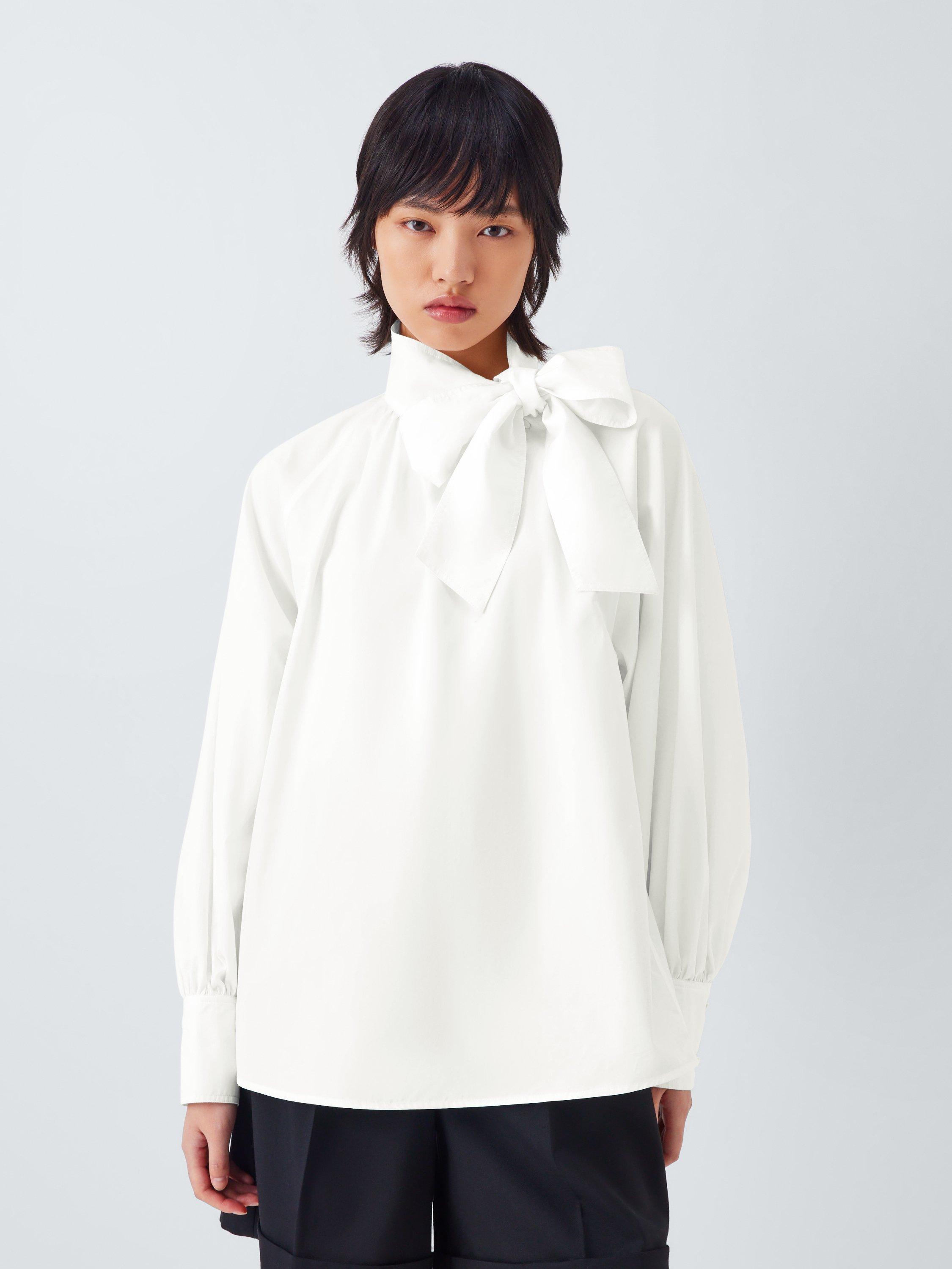 Product image 1 of 6, which shows Weekend MaxMara Burgos Blouse, White, 6