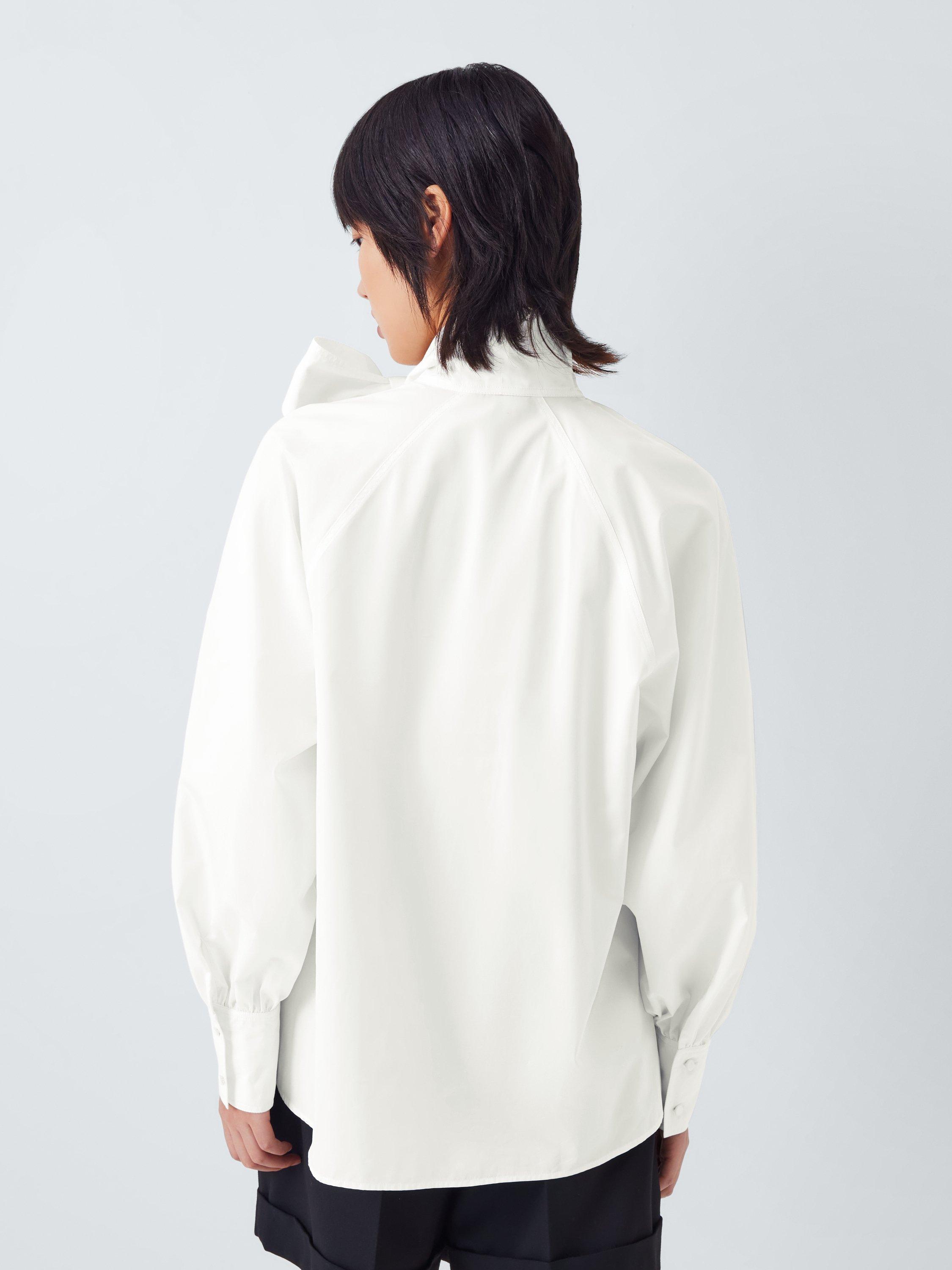 Product image 2 of 6, which shows Weekend MaxMara Burgos Blouse, White, 6