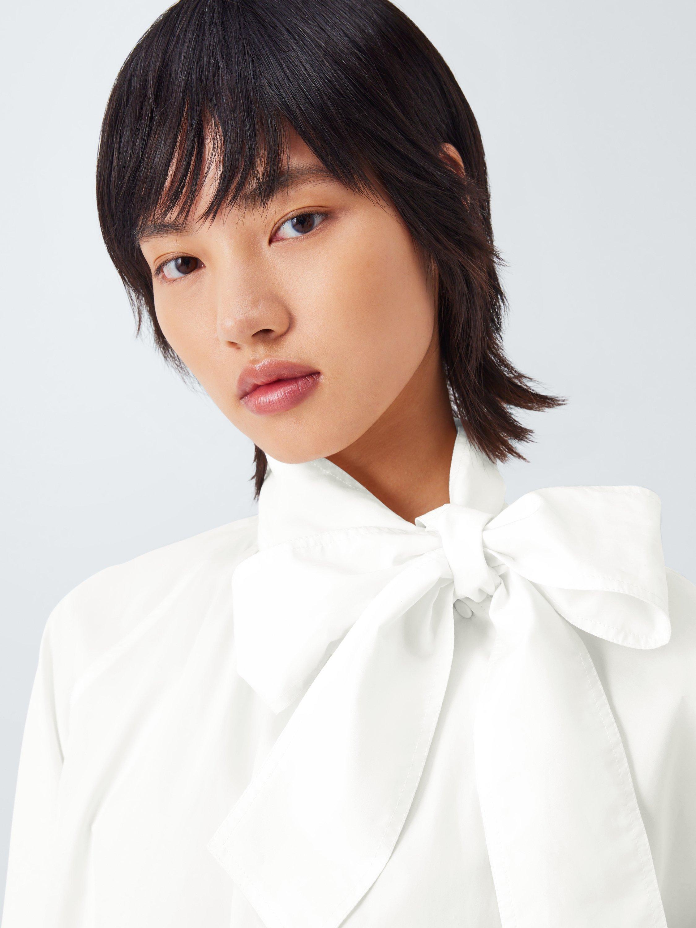 Product image 5 of 6, which shows Weekend MaxMara Burgos Blouse, White, 6