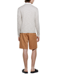 SISLEY Button Down Cotton Blend Cardigan