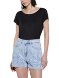 SISLEY Short Sleeve Crew Neck T-shirt