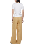SISLEY Flared Pure Linen Trousers