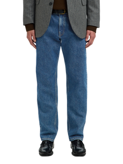 Selected Noos Slim Fit Jeans, Med Blue Denim 203