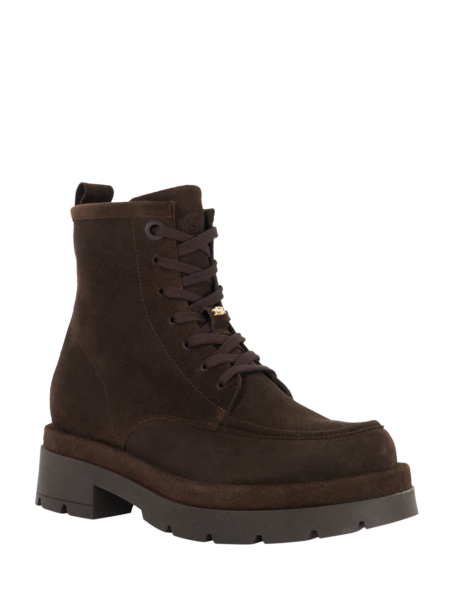 Product image 3 of 5, which shows Dune London Pennington Suede Ankle Boots, Brown, EU36