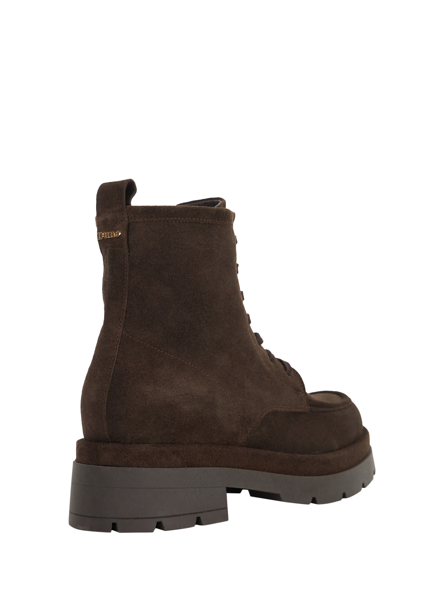 Product image 4 of 5, which shows Dune London Pennington Suede Ankle Boots, Brown, EU36