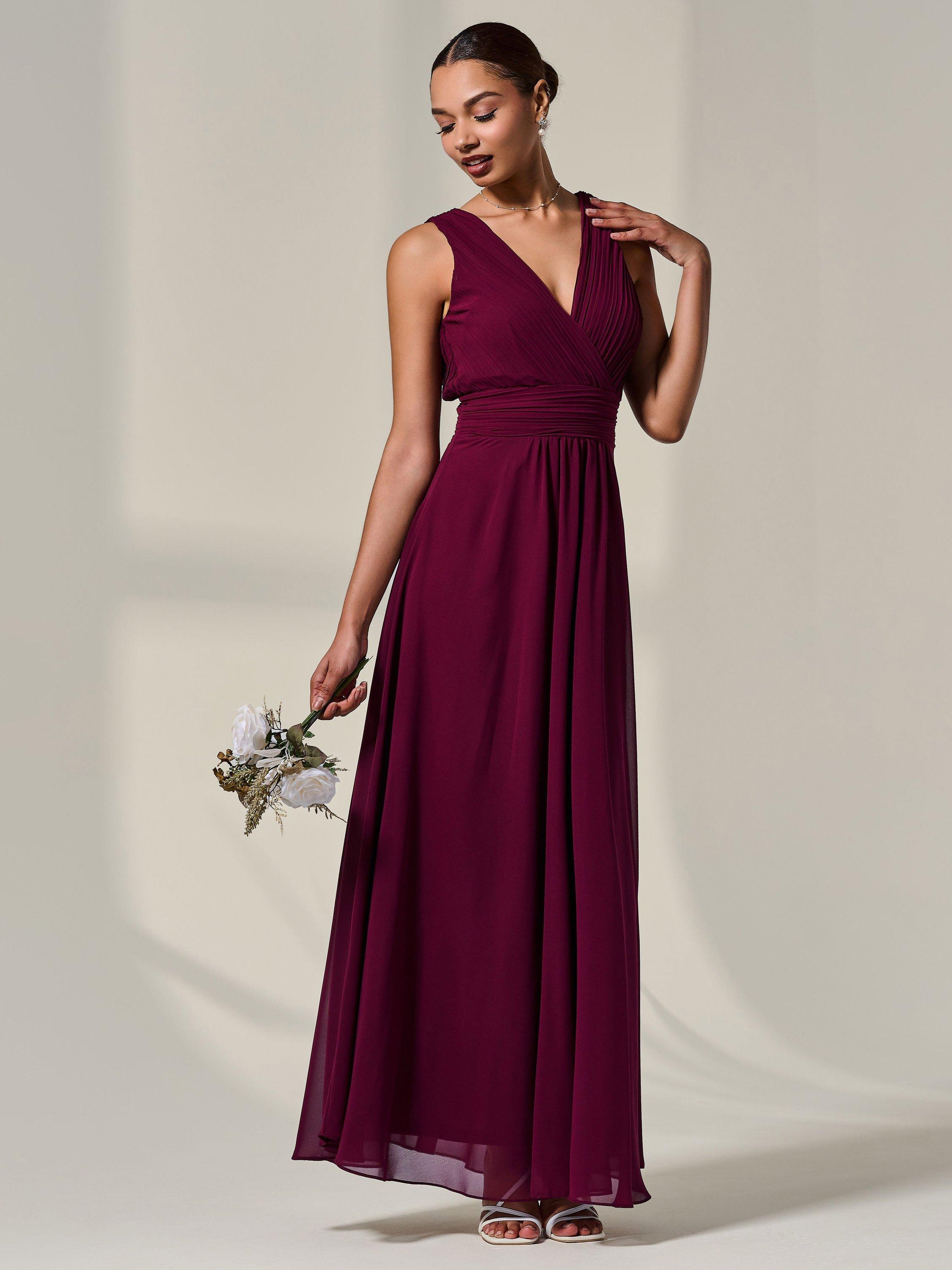 Chiffon Dress Burgundy Bridesmaid Dresses Uk High Street Burgundy  Bridesmaid Dresses Lulus Cheap