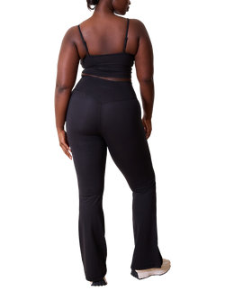 Lovall 24/7 Revitalise Flare Tall Leggings, Black - view 2, Black