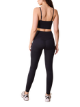 Lovall 24/7 High Waisted Regular Leggings, Black