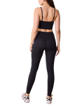 Lovall Tall 24/7 High Waisted Leggings, Black