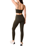 Lovall 24/7 High Waisted Regular Leggings, Olive