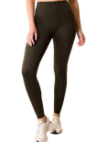 Lovall Petite 24/7 High Waisted Leggings, Olive