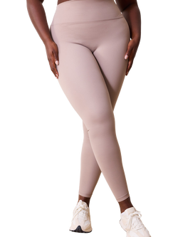Lovall 24/7 High Waisted Regular Leggings, Beige, Beige