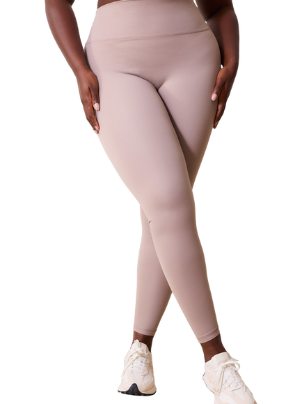 Lovall 24/7 High Waisted Regular Leggings, Beige, Beige