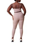 Lovall Tall 24/7 High Waisted Leggings, Beige