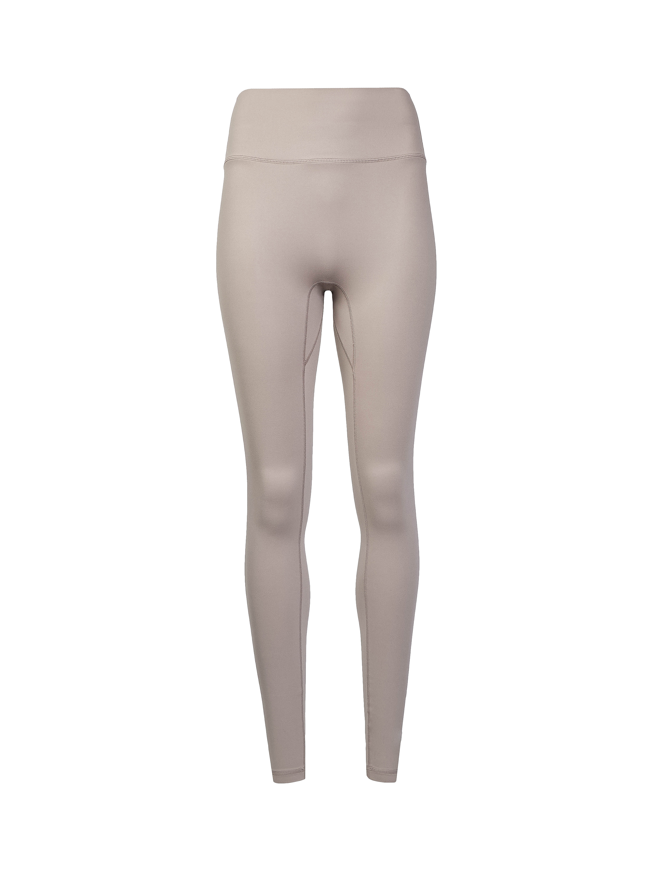 Product image 4 of 5, which shows Lovall Tall 24/7 High Waisted Leggings, Beige, 6