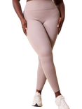 Lovall Petite 24/7 High Waisted Leggings, Clay