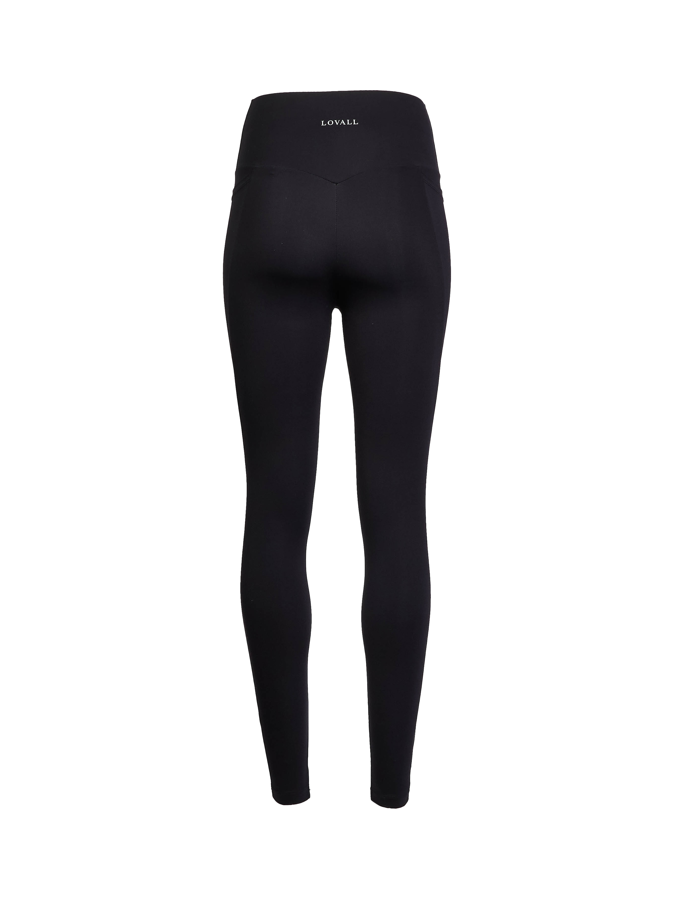 Product image 6 of 6, which shows Lovall Empower High Waisted Leggings, Black, 6