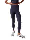 Lovall Petite Ultimate High Waist Everyday Leggings, Vintage Navy