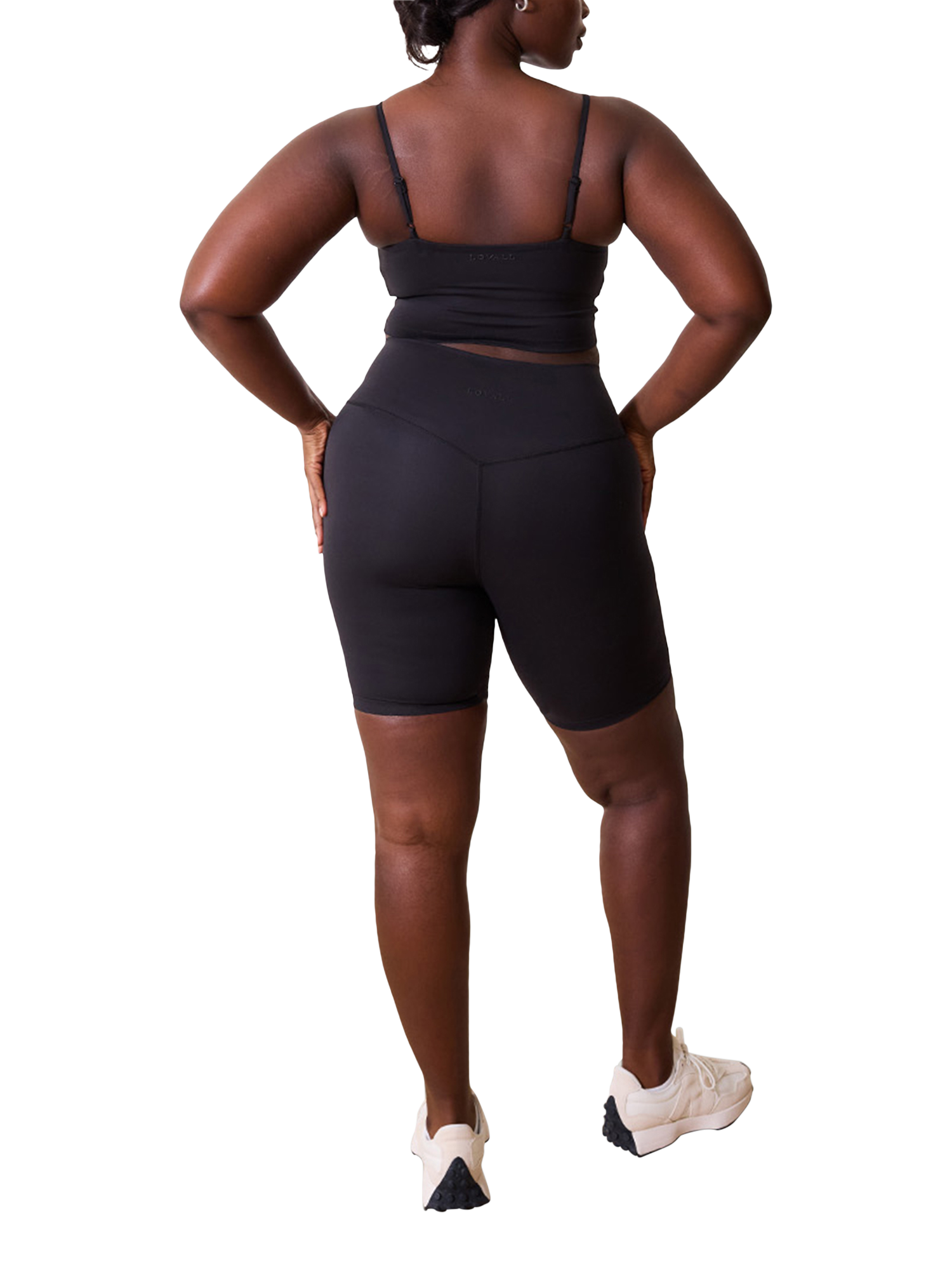 Product image 2 of 6, which shows Lovall 24/7 Revitalise Cycling Shorts, Black, 6
