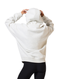 Lovall Logo Heavyweight Oversized Hoodie, Mid Grey