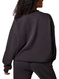 Lovall Logo Oversized Sweatshirt, Mid Grey - view 2, Mid Grey