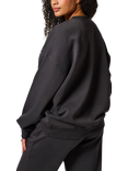 Lovall Logo Oversized Organic Cotton Rich Sweatshirt