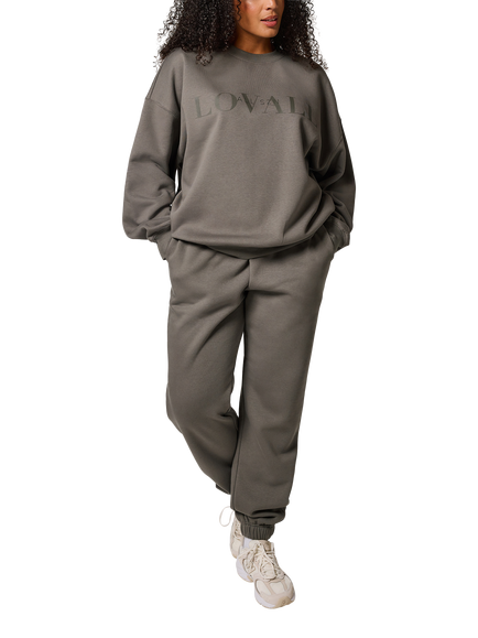 Lovall Regular Fit Cuffed Joggers, Slate Green - view 2, Slate Green