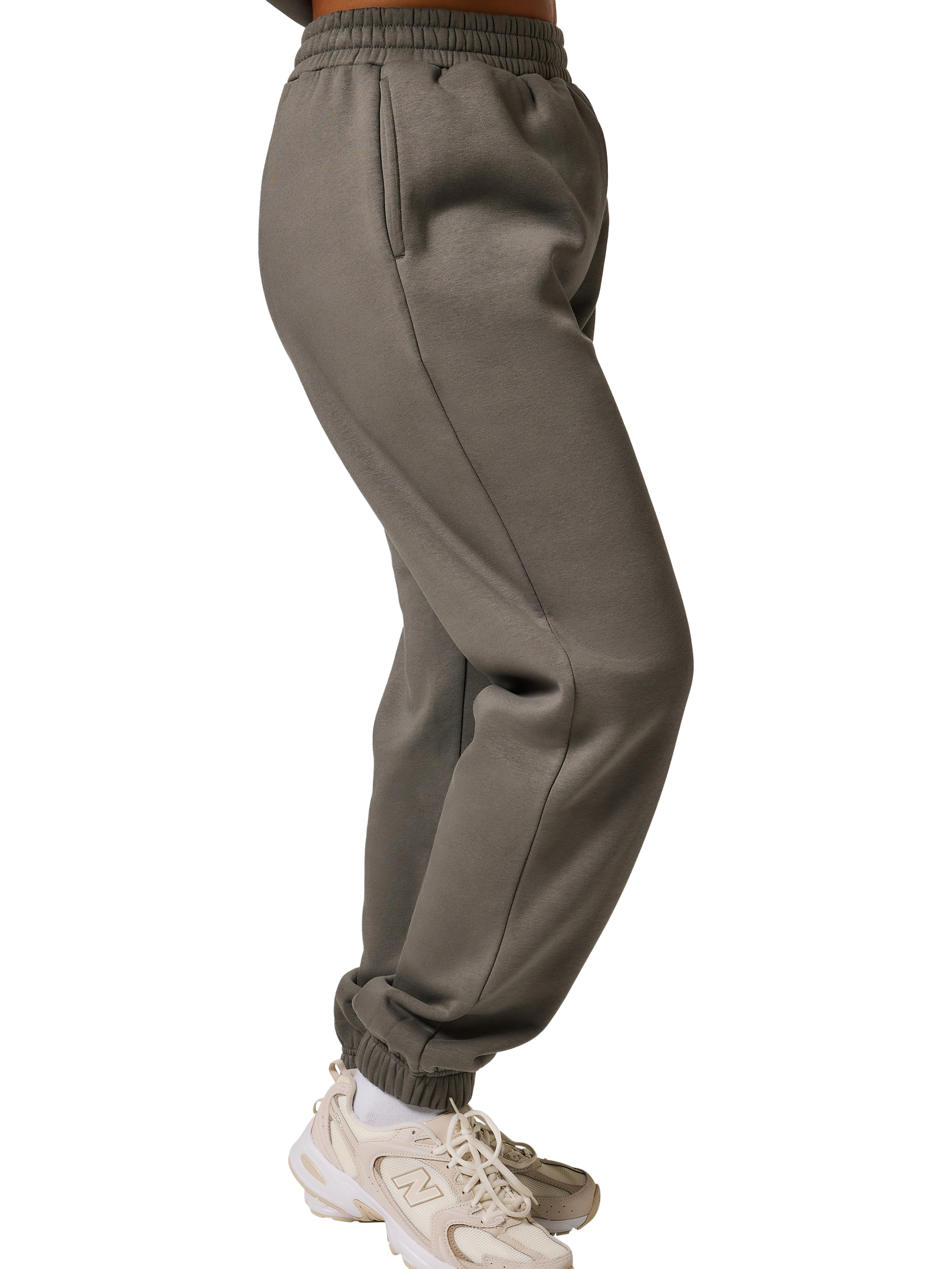 Product image 3 of 5, which shows Lovall Tall Cuffed Joggers, Slate Green, 6