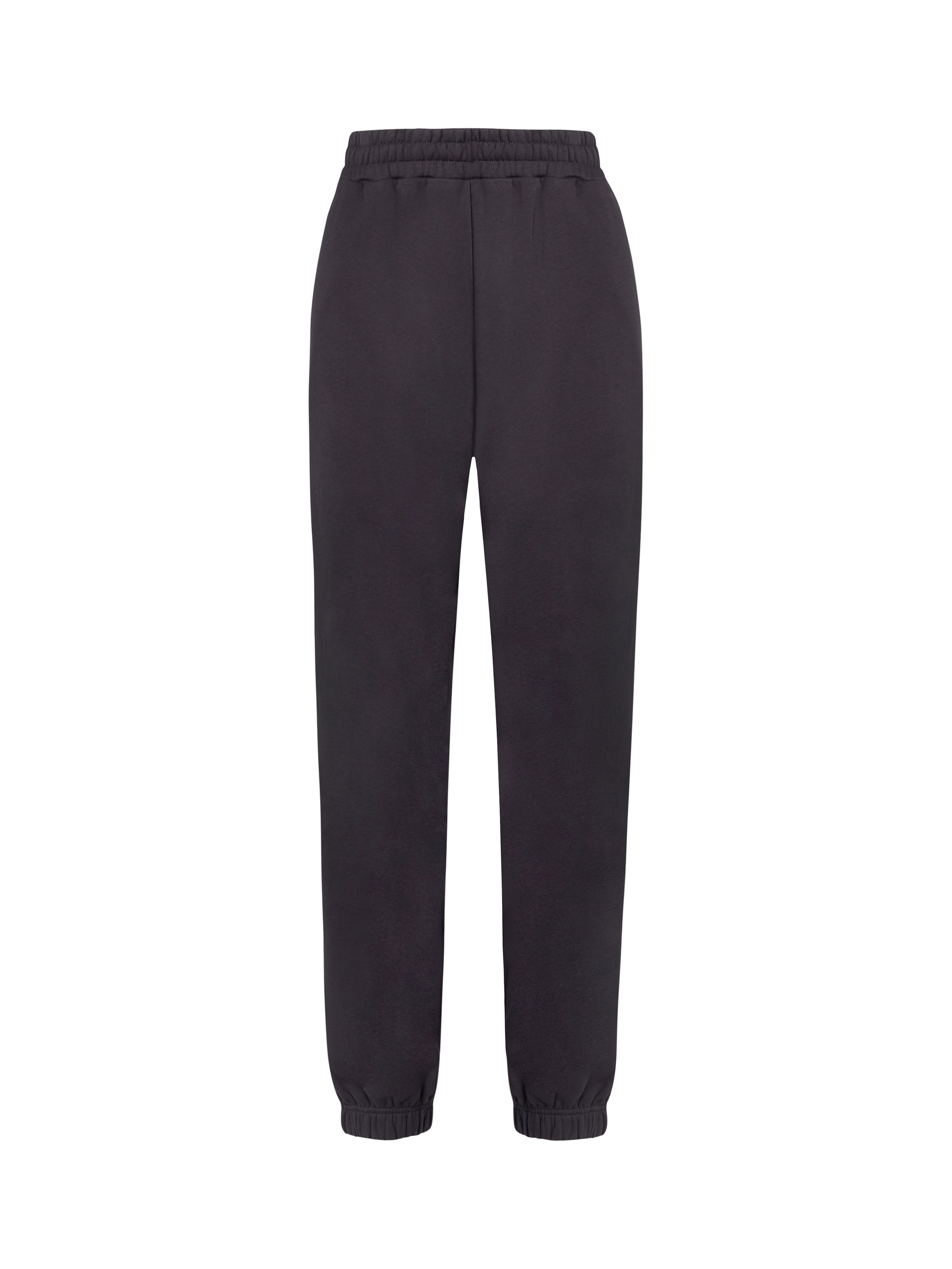 Product image 4 of 4, which shows Lovall Petite Fleece Cuffed Joggers, Shadow, 22