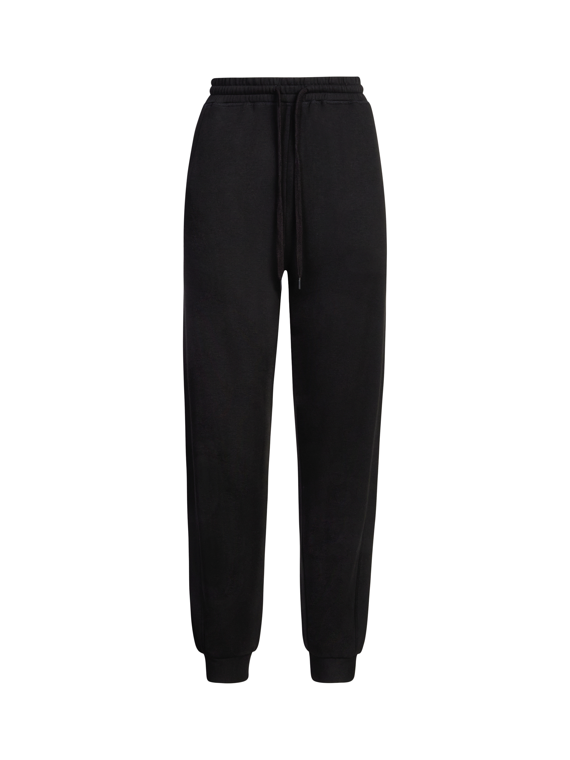 Product image 5 of 5, which shows Lovall Luxe High Waist Lounge Joggers, Black, 6