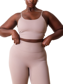 Lovall 24/7 Revitalise Fitted Sports Bra, Clay