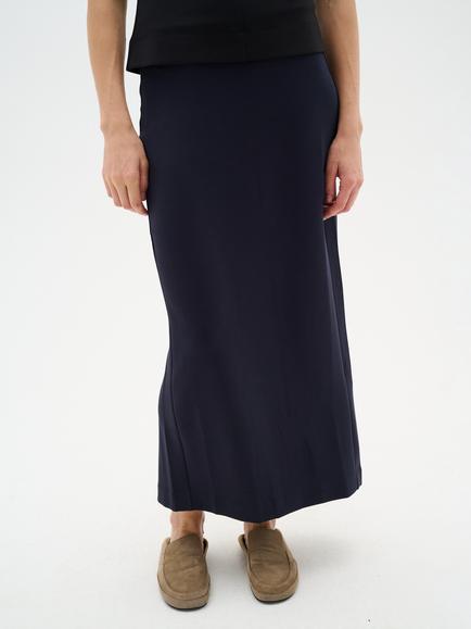 InWear Aida Pencil Midi Skirt, Mid Blue, Mid Blue
