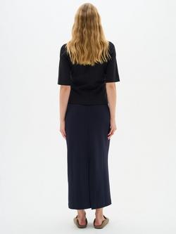 InWear Aida Pencil Midi Skirt, Mid Blue - view 2, Mid Blue