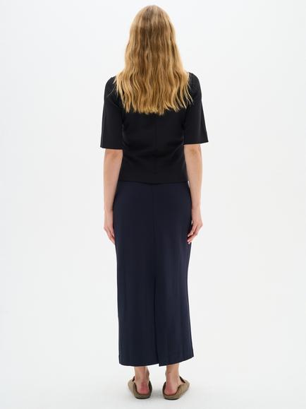 InWear Aida Pencil Midi Skirt, Mid Blue - view 2, Mid Blue