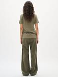InWear Alma Plain T-Shirt, Dusty Olive