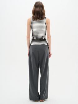 InWear Dagna Stripe Vest Top, White/Multi - view 2, White/Multi