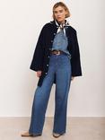 Mint Velvet Round Neck Hand Finished Wool Blend Coat