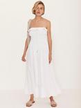 Mint Velvet Cotton Bandeau Midi Dress