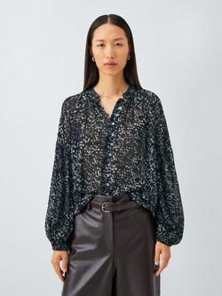 John Lewis Speckled Spot Blouse, Speckled Spot, Speckled Spot