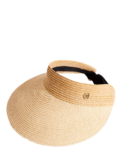 Seaspray Emily Straw Visor, Natural, Natural