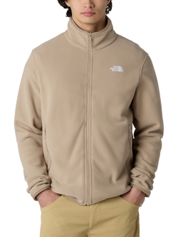 The North Face Glacier Full-Zip Fleece, Mushroom Grey, Mushroom Grey