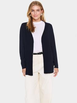 Saint Tropez KilaSZ Open Mid Crop Cardigan, Navy Blue